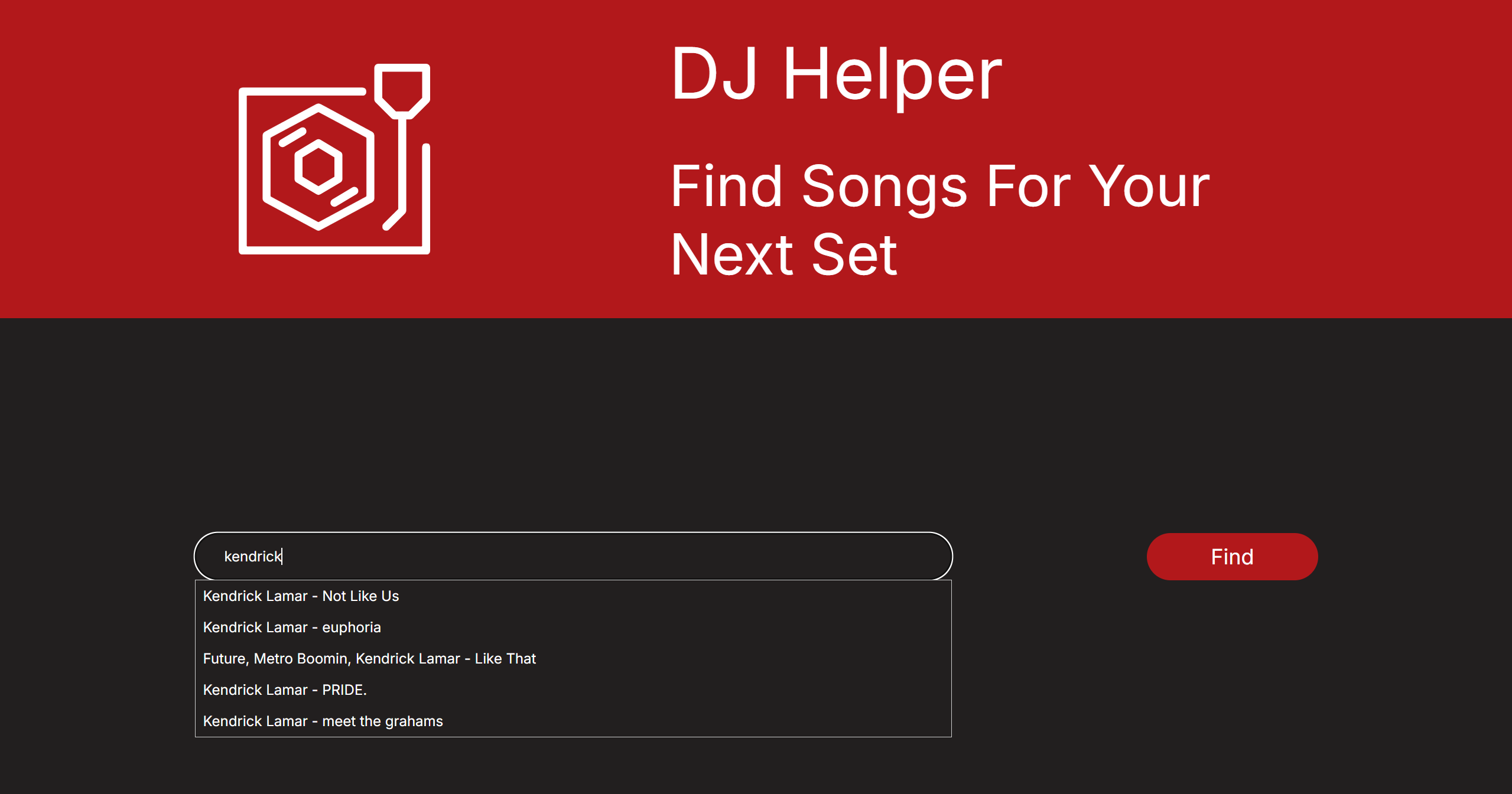 DJ Helper screenshot 1